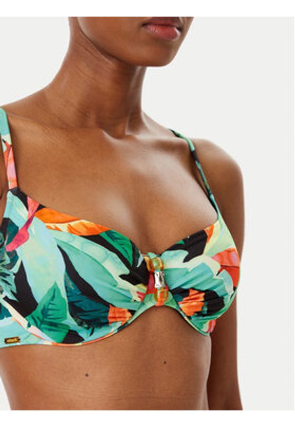 SELMARK - Selmark Góra od bikini BN611 Kolorowy. Materiał: syntetyk. Wzór: kolorowy