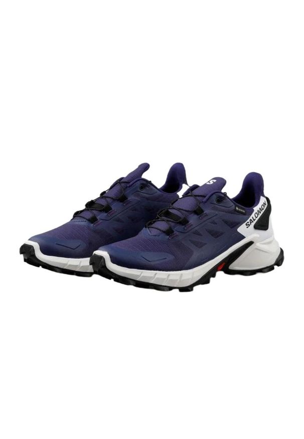 salomon - Buty do biegania damskie Salomon Supercross 4 GTX. Kolor: niebieski
