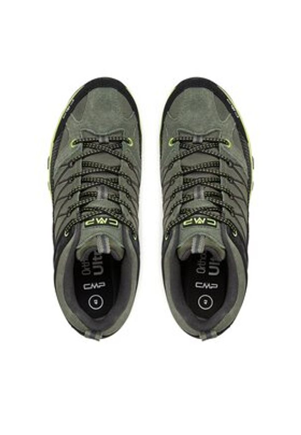 CMP Trekkingi Rigel Low Trekking Shoes Wp 3Q13247 Zielony. Kolor: zielony. Materiał: zamsz, skóra. Sport: turystyka piesza