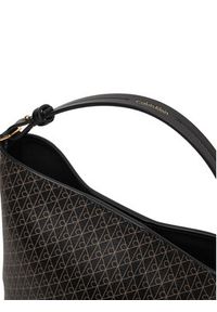 Calvin Klein Torebka Emblem Aop Sm Bucket Crossbody LV04F3506G Czarny. Kolor: czarny. Materiał: skórzane #8