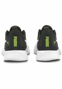 Puma - Młodzieżowe buty Flyer Runner PUMA Green Flash White Black. Kolor: biały, zielony, czarny, wielokolorowy