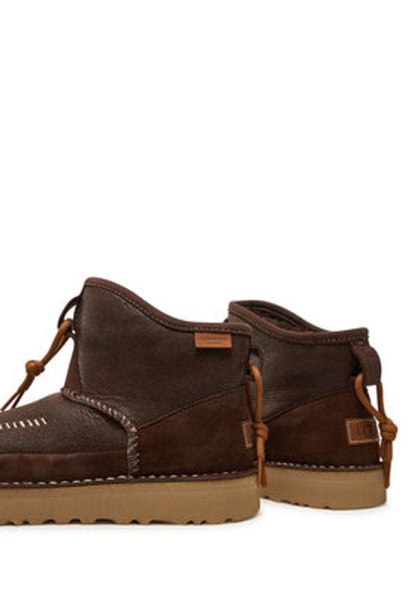 Ugg Śniegowce M Campfire Crafted Regenerate 1144017 Brązowy. Kolor: brązowy. Materiał: skóra