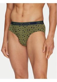 Emporio Armani Underwear Komplet 3 par slipów 112132 4F717 75436 Kolorowy. Materiał: bawełna. Wzór: kolorowy #3