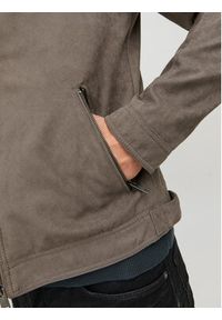 Jack & Jones Kurtka z imitacji skóry Rocky 12147218 Szary Regular Fit. Kolor: szary. Materiał: skóra #4
