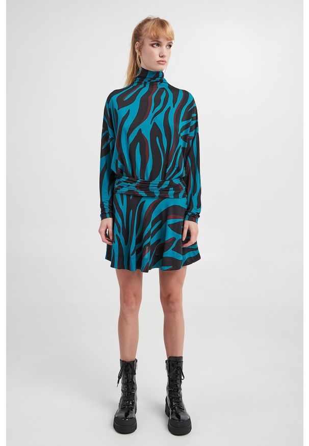 Pinko - Sukienka mini Atom PINKO. Długość: mini
