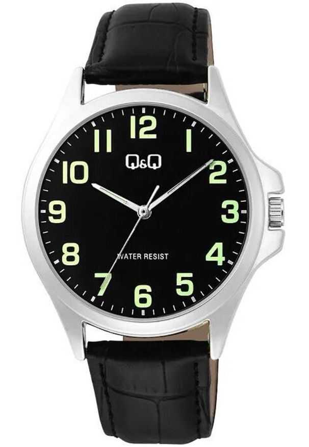Zegarek QQ Zegarek męski QQ C36A-014P czarny. Kolor: czarny