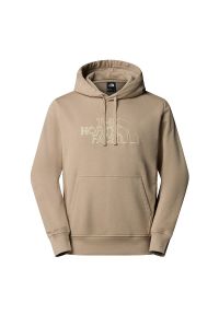 Bluza męska The North Face Drew Peak Light 0A8C1BEHX1 - beżowa. Typ kołnierza: kaptur. Kolor: beżowy. Materiał: poliester, bawełna. Styl: klasyczny. Sport: wspinaczka #1
