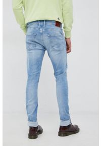 Pepe Jeans Jeansy Finsbury męskie. Kolor: niebieski #4