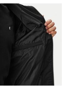 Karl Lagerfeld - KARL LAGERFELD Kurtka przejściowa 505003 563533 Czarny Regular Fit. Typ kołnierza: dekolt w karo. Kolor: czarny. Materiał: syntetyk #4