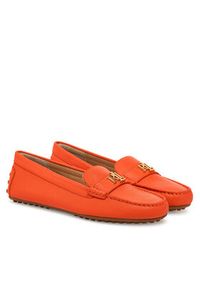 Lauren Ralph Lauren - LAUREN RALPH LAUREN Mokasyny 802852847023 Pomarańczowy. Kolor: pomarańczowy. Materiał: skóra #3