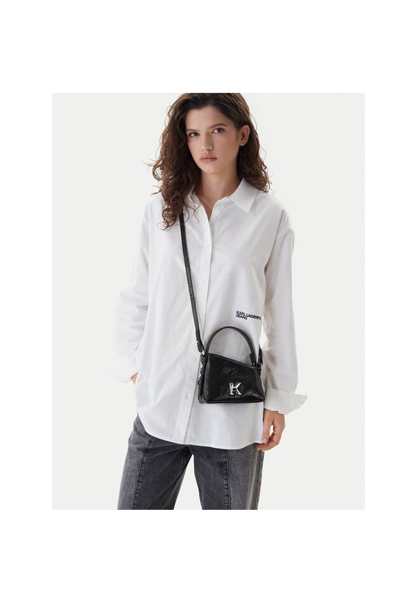 Torebka Karl Lagerfeld Jeans. Kolor: czarny
