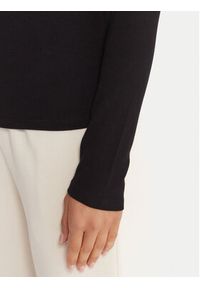 Guess Bluzka V5BP10 KCBF1 Czarny Slim Fit. Kolor: czarny. Materiał: bawełna #4