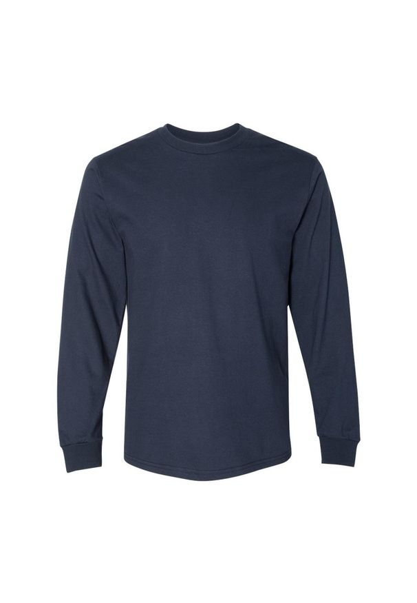 GILDAN - Koszulka Z Długim Rękawem Dla Dorosłych Unisex Hammer. Kolor: niebieski. Długość rękawa: długi rękaw. Długość: długie. Sport: turystyka piesza