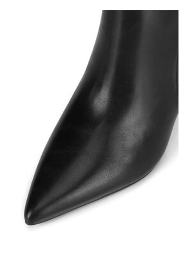 Nine West Botki WFA2784-1 Czarny. Kolor: czarny. Materiał: materiał
