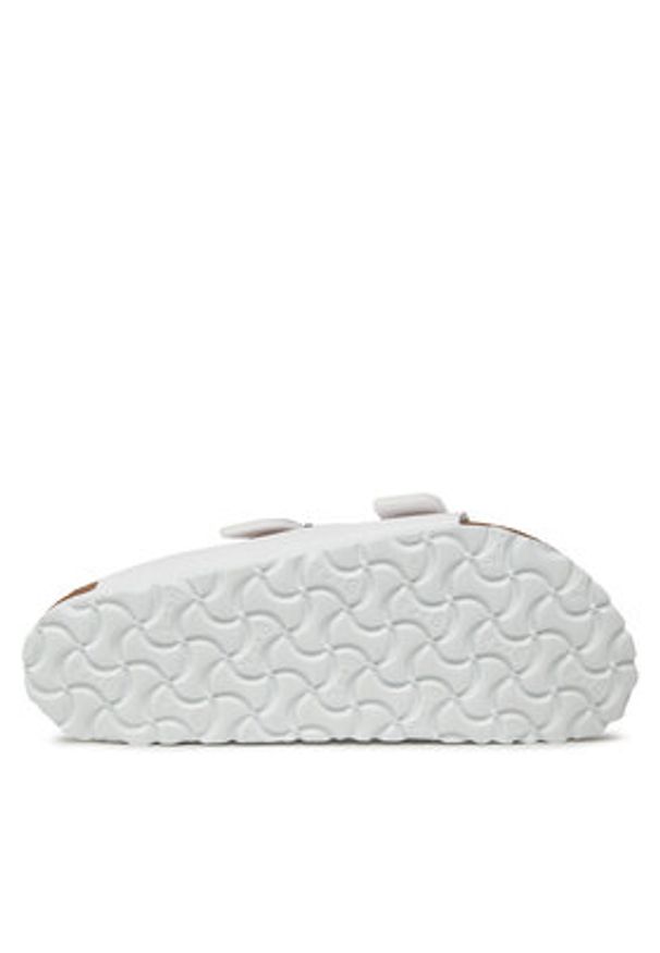 Birkenstock Klapki Arizona Birko-Flor 552683 Biały. Kolor: biały. Materiał: skóra