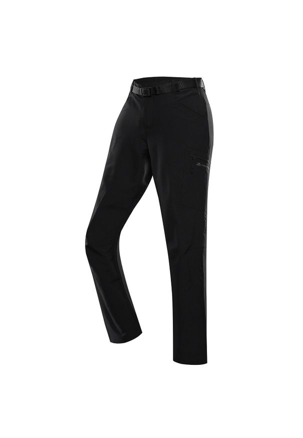 ALPINE PRO - Pánské softshellové kalhoty s membránou cool-dry CORB. Kolor: czarny. Sezon: lato. Sport: turystyka piesza