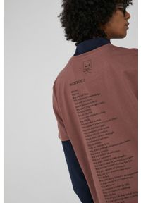 medicine - Medicine - T-shirt bawełniany Wisława Szymborska. Kolor: różowy. Materiał: bawełna. Wzór: nadruk #6