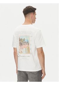 Jack & Jones T-Shirt Almeria 12276785 Biały Relaxed Fit. Kolor: biały. Materiał: bawełna #5