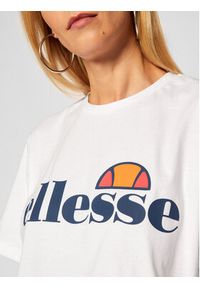 Ellesse T-Shirt Alberta SGS04484 Biały Cropped Fit. Kolor: biały. Materiał: bawełna