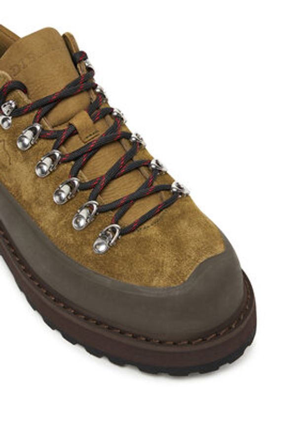 Diemme Sneakersy Cornaro Due Gomma DI25FWCOM-F04S008 Zielony. Kolor: zielony. Materiał: skóra, zamsz