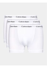 Calvin Klein Underwear Komplet 3 par bokserek 0000U2662G Biały. Kolor: biały. Materiał: bawełna