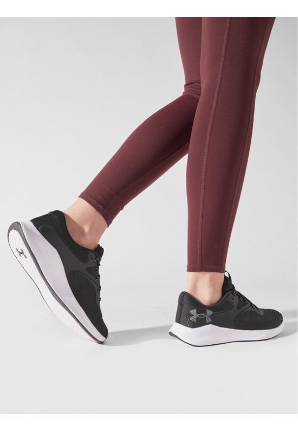 Under Armour Buty na siłownię Ua W Charged Aurora 2 3025060-001 Czarny. Kolor: czarny. Materiał: materiał. Sport: fitness