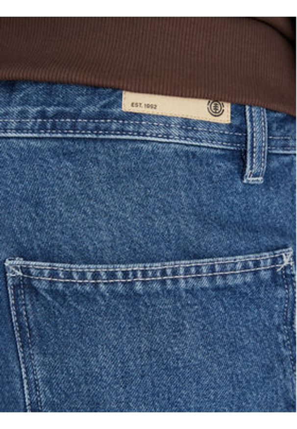 Element Jeansy Carpenter ELYDP00122 Niebieski Relaxed Fit. Kolor: niebieski