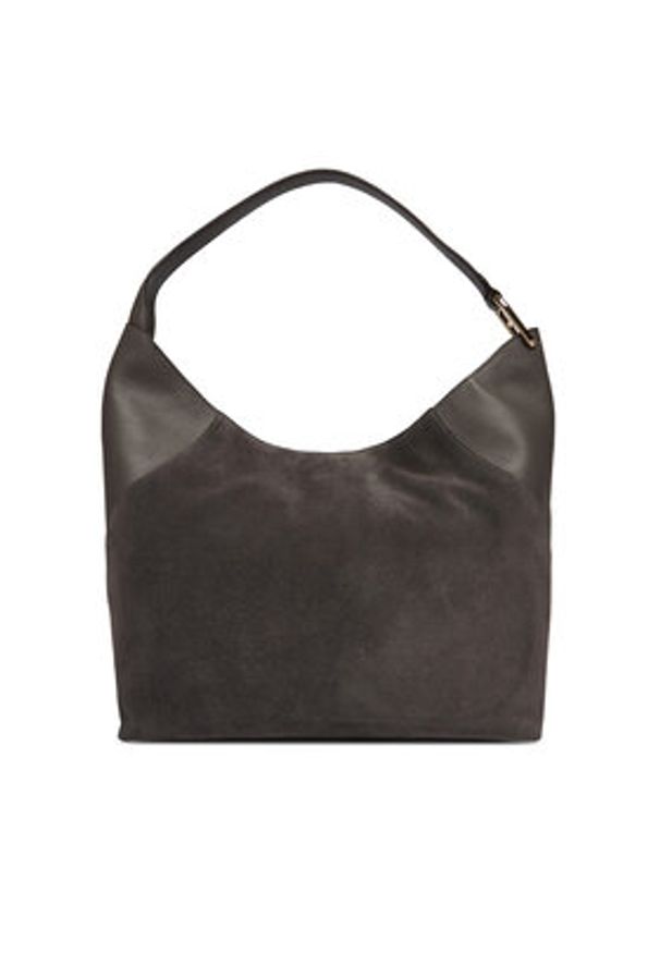 Furla Torebka Lara L WB01876 BX1895 BG 4285S Szary. Kolor: szary. Materiał: skórzane