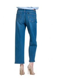 Lee - LEE WIDE LEG DAMSKIE SPODNIE JEANSOWE L30SLTGX #4