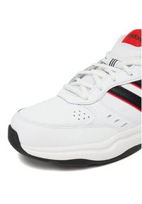 Adidas - adidas Sneakersy STRUTTER EG2655 WB Biały. Kolor: biały. Materiał: skóra #4