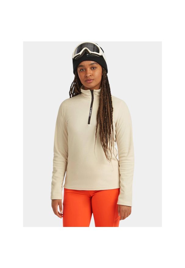 Sweter Damski O'Neill FWC'Cruz Jack's Polartec Hz. Kolor: beżowy. Materiał: materiał, polar. Sport: turystyka piesza