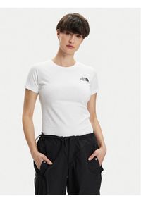 The North Face T-Shirt Redbox NF0A87NM Biały Regular Fit. Kolor: biały. Materiał: bawełna #1