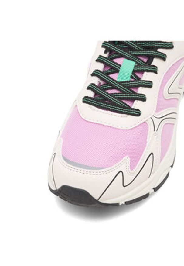 Kappa Sneakersy Logo Spack 361Q1DW-A01 Różowy. Kolor: różowy. Materiał: materiał