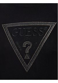 Guess Sweter W6YR28 Z0976 Czarny Regular Fit. Kolor: czarny. Materiał: wiskoza #4