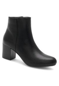 Clara Barson Botki LILOU LS6017-01 Czarny. Kolor: czarny #5