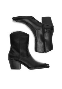 DeeZee Kowbojki BZRB0184-24 Czarny. Kolor: czarny. Materiał: syntetyk, materiał #3