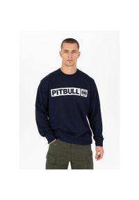 PITBULL - Bluza męska Pitbull Terry Hilltop. Typ kołnierza: kaptur. Kolor: niebieski #1