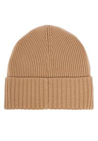BOSS - Boss Czapka Fati 50495306 Beżowy. Kolor: beżowy. Materiał: wełna #3