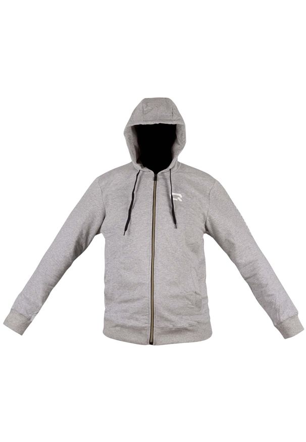 IQON - Bluza z kapturem i zamkiem błyskawicznym Iqon Explore World. Typ kołnierza: kaptur. Kolor: szary. Sport: skateboard