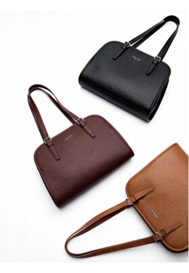 Nine West Torebka CEO-AGNES-LA482-3038 Bordowy. Kolor: czerwony