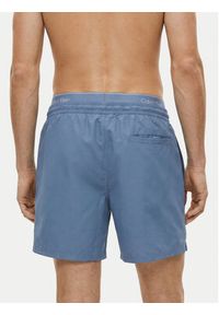 Calvin Klein Swimwear Szorty kąpielowe LV00N61023 Niebieski Regular Fit. Kolor: niebieski. Materiał: syntetyk #2