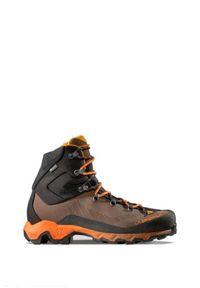 LA SPORTIVA - Buty trekkingowe męskie Aequilibrium Trek GTX. Kolor: pomarańczowy, wielokolorowy, brązowy. Materiał: skóra