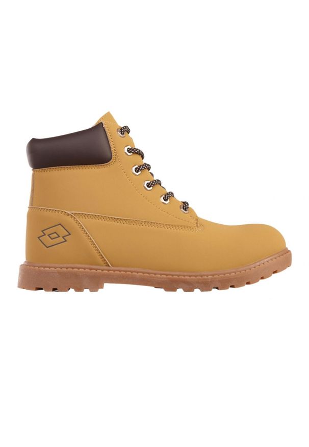 LOTTO - Botki Męskie Maemoore. Kolor: brązowy. Sport: turystyka piesza