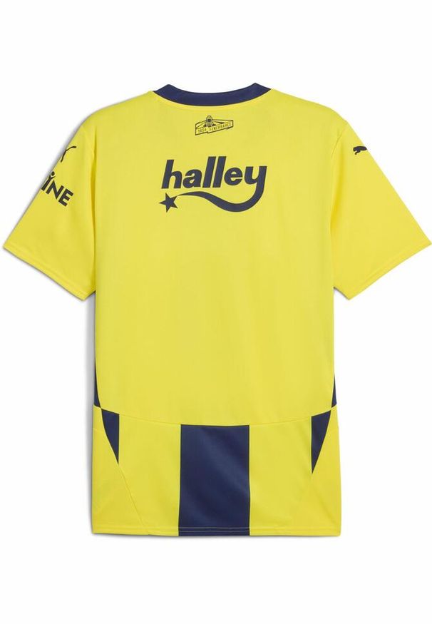 Puma - Męska koszulka domowa Fenerbahçe SK 24/25 PUMA Speed Yellow Blue Violet. Kolor: niebieski, żółty, wielokolorowy