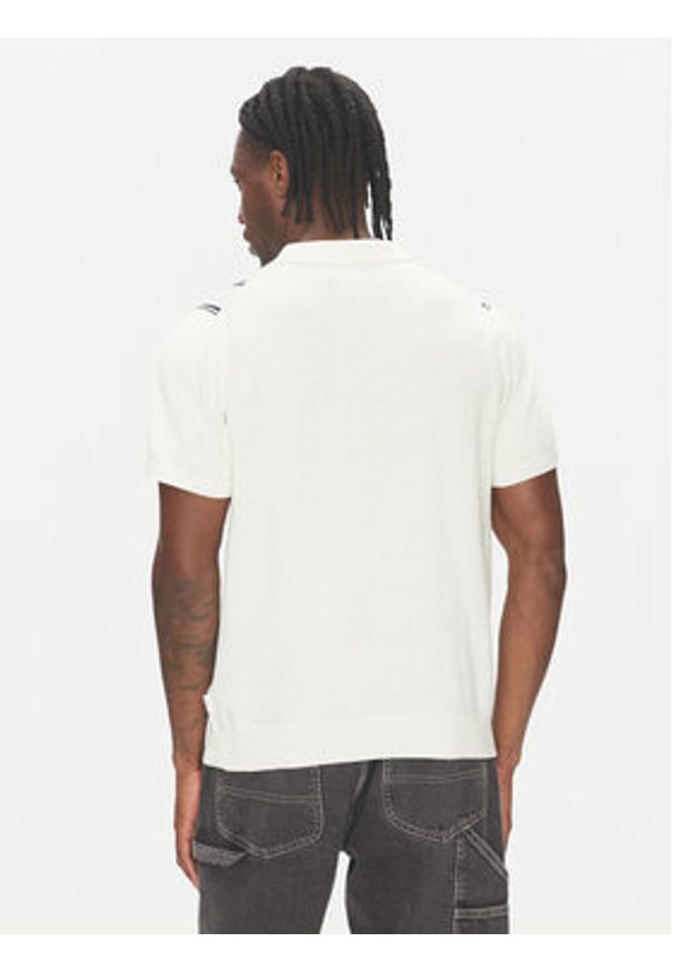 Lindbergh Kardigan 30-804062 Biały Relaxed Fit. Kolor: biały. Materiał: bawełna