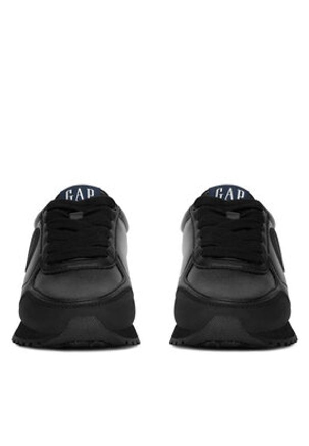 GAP - Gap Sneakersy NEW YORK RUNNER LOW W GP506013BW-BK00 Czarny. Kolor: czarny. Materiał: materiał