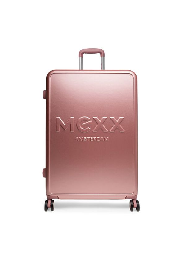 MEXX Walizka duża MEXX-L-033-05 PINK Różowy. Kolor: różowy