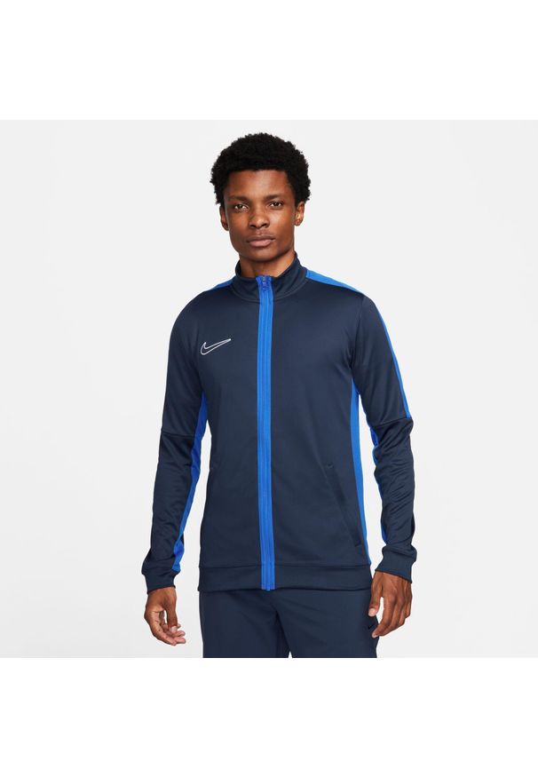 Bluza treningowa męska Nike Academy 23. Kolor: niebieski, wielokolorowy. Sport: fitness
