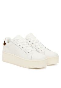 Tommy Jeans Sneakersy Tjw Flatform Leopard Sneaker EN0EN02930 Biały. Kolor: biały. Materiał: skóra #2