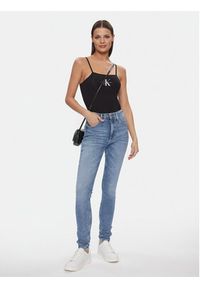 Calvin Klein Jeans Body Monologo J20J223421 Czarny Slim Fit. Kolor: czarny. Materiał: bawełna #5